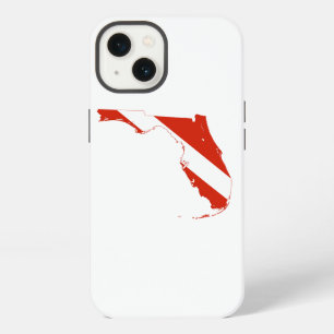 Florida State Silhouette Diving Flag iPhone 13 Case