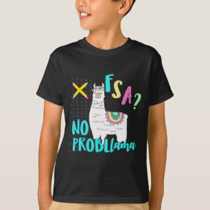 Florida State Test Day Llama For Students  T-Shirt
