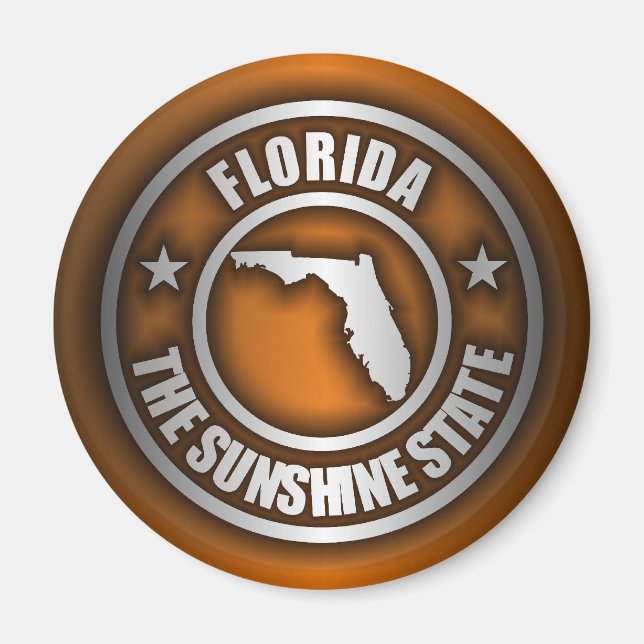 "Florida Steel" Magnets (O) (Front)