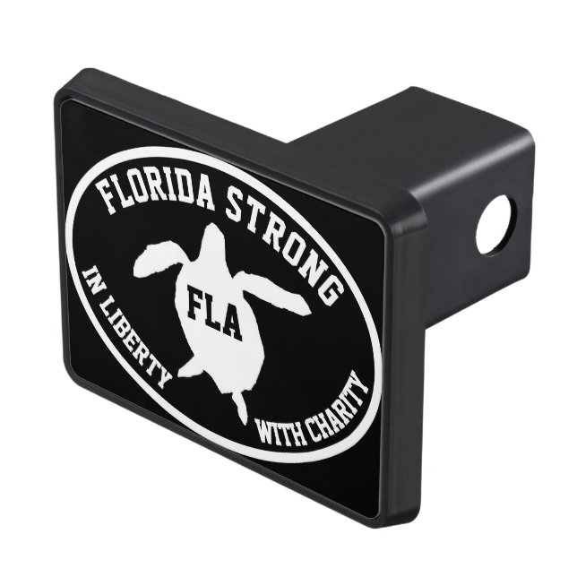 Florida Strong Trailer Hitch Cover (Top Right)