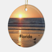 Florida Sunrise Christmas ornament (Left)