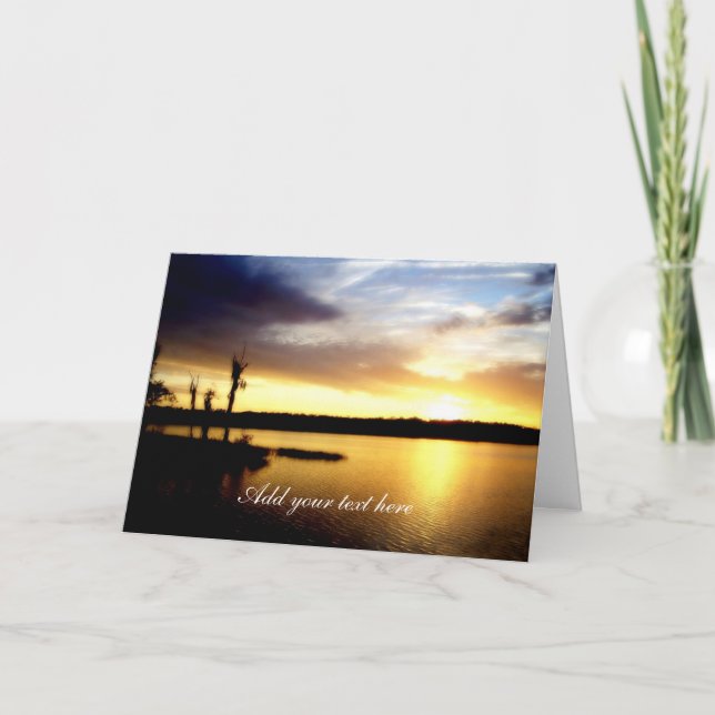 Florida Sunset Card (Front)