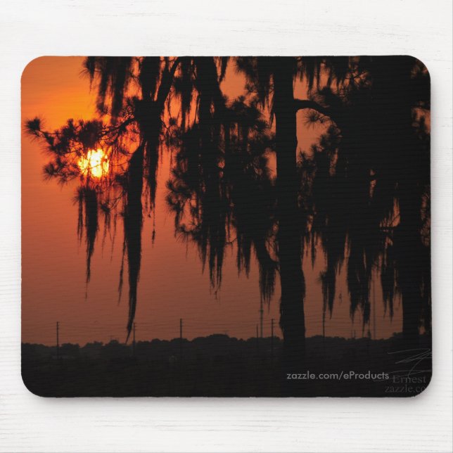 Florida Sunset Mouse Pad (Front)