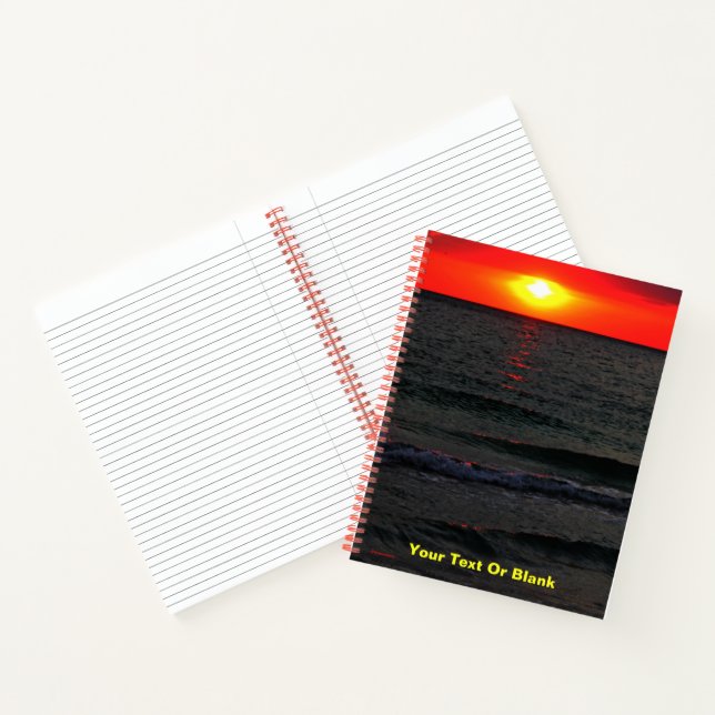 Florida Sunset Notebook (Inside)