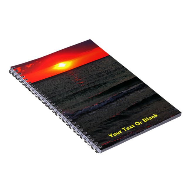 Florida Sunset Notebook (Right Side)