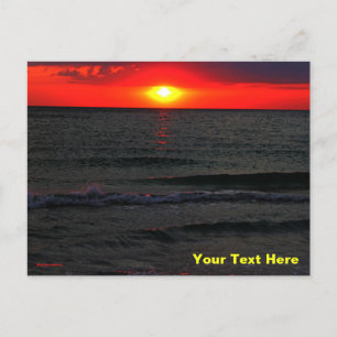 Florida Sunset Postcard