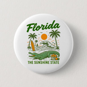 Florida - Sunshine State Button