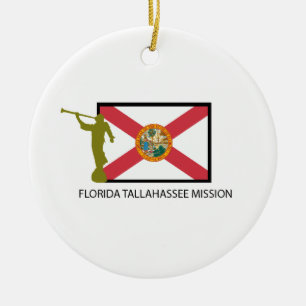FLORIDA TALLAHASSEE MISSION LDS CTR CERAMIC ORNAMENT