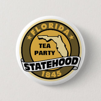 FLORIDA TEA PARTY STATE 2 INCH ROUND BUTTON