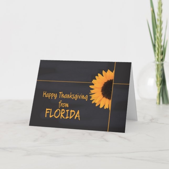 Florida Thanksgiving Card (Front)