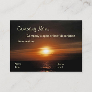 Florida-Themed Business Card