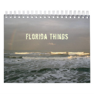 Florida Things Personal Photos One Template Calendar