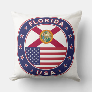 Florida Throw Pillow