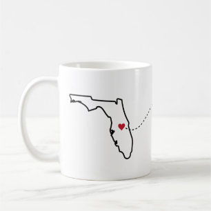 Florida to Arizona - Heart2Heart Coffee Mug