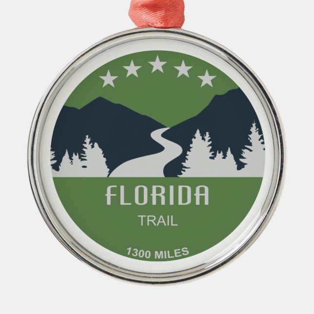 Florida Trail Metal Ornament (Front)