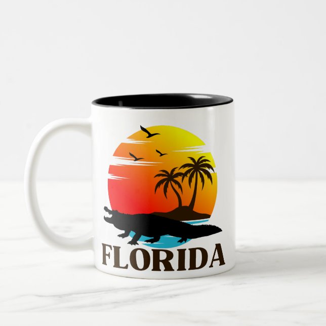 Florida Two-Tone Coffee Mug (Left)