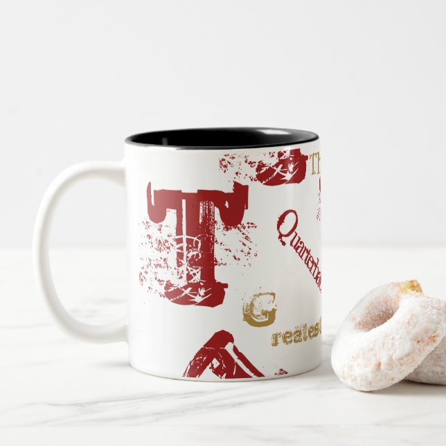 FLORIDA Two-Tone COFFEE MUG (With Donut)