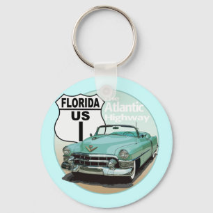 Florida US Route 1 - The Atlantic Highway Keychain