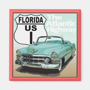Florida US Route 1 - The Atlantic Highway Magnet