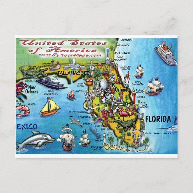 Florida USA Card (Front)