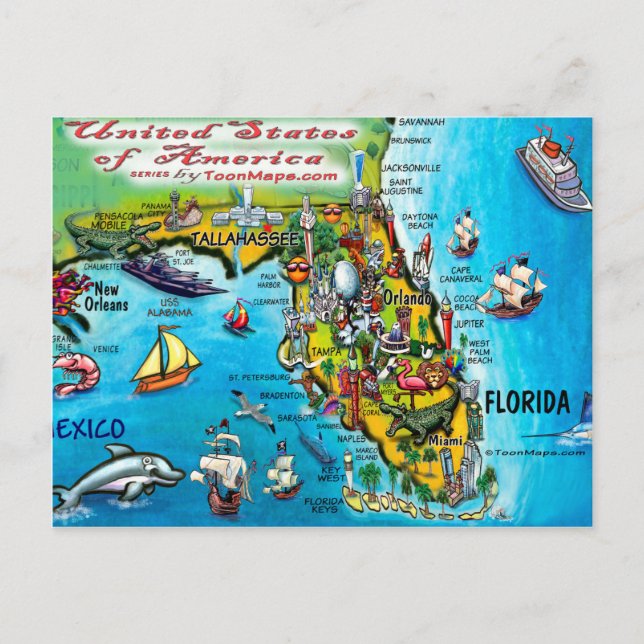 Florida USA Card (Front)