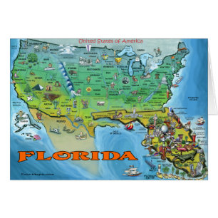 Florida USA Map