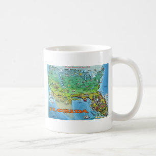 Florida USA Map Coffee Mug