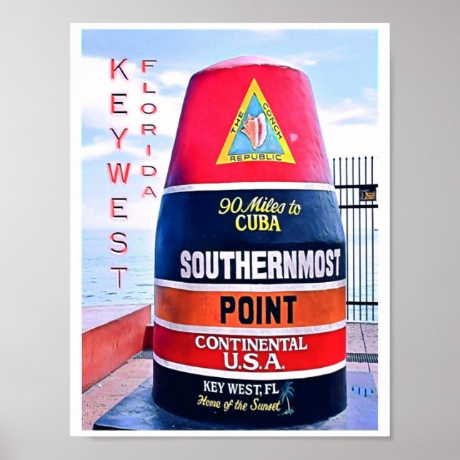 Florida - Usa - Mosaic - Poster (Front)