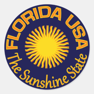 Florida USA stickers