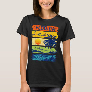 Florida Vacation 2026 Sea Sand Beach Summer Trip T-Shirt