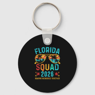 Florida Vacation Squad 2026 Family Matching Vintag Keychain