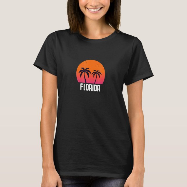Florida Vacation Sunshine State 1 T-Shirt (Front)