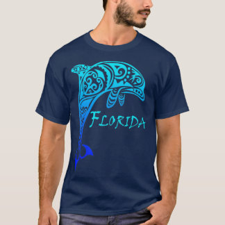 Florida Vacation Vintage Retro Dolphin  T-Shirt