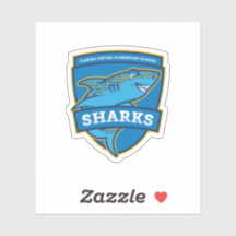 Florida Virtual Elementary School Sharks Sticker