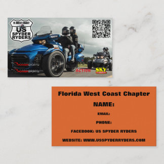 Florida West Chapter - Business Cards 3