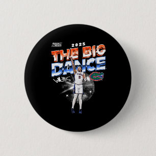 Florida Will Richard Ncaa Final Four 2025 Men's Sk 2 Inch Round Button