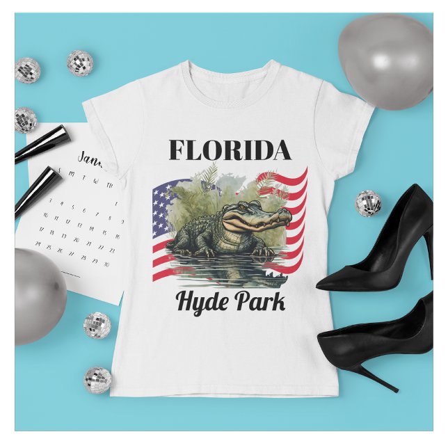 Florida Women's T-Shirt (Sun, Heat & Gator Energy)