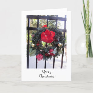 Florida Wreath Holiday Card