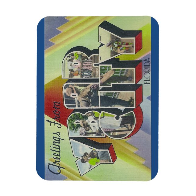 Florida, Ybor City Magnet (Vertical)