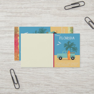 Floride : Carte de visite de voyage