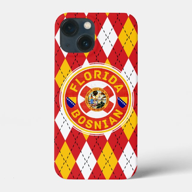 Floride coque iphone américain bosniaque (Verso)
