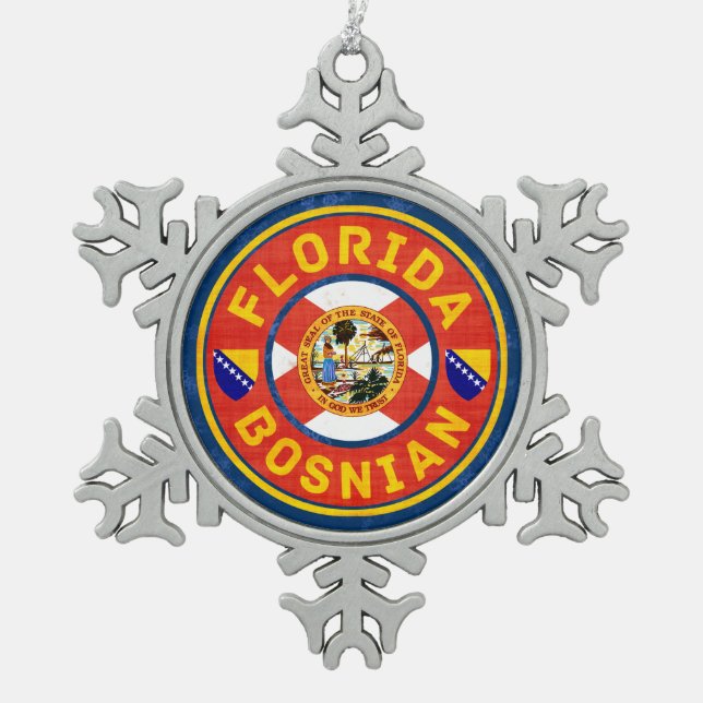 Floride décoration de Noël bosniaque américain. (Devant)