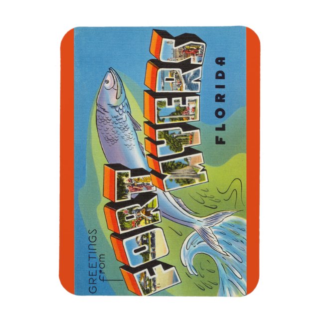Floride, Fort Myers Magnet (Vertical)
