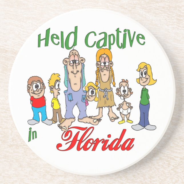 Floride Funny Trailer Park Dessous de verre Sandst (Devant)