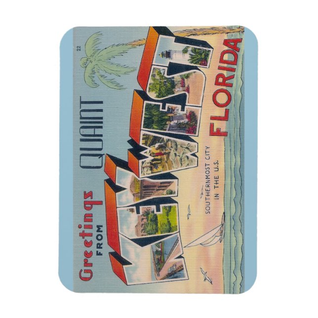 Floride, Key West Magnet (Vertical)
