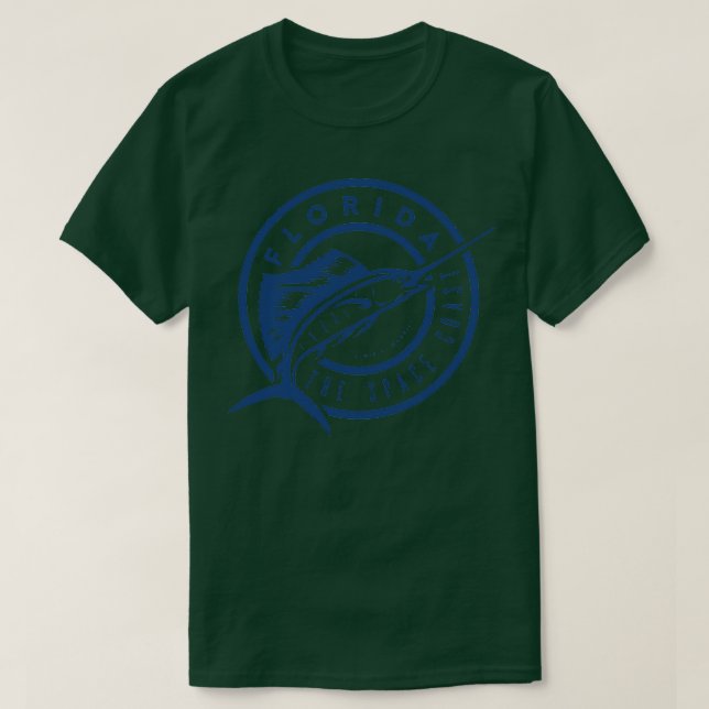 Floride Space Coast Coast Sailfish TShirt (Design devant)