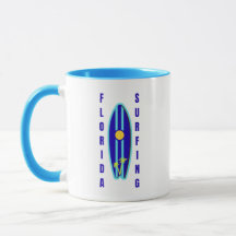 Floride Surfing café Mug
