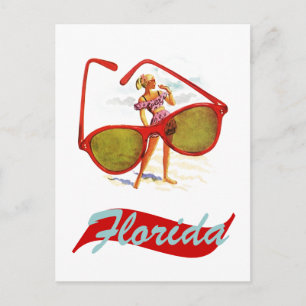 Floride vintage la Floride Fla de carte postale