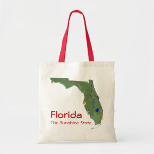 Floridian Map Bag