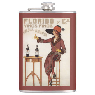 Florido Vinos Finos - Sanlucar de Barrameda Hip Flask